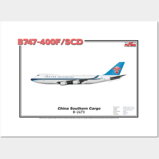 Boeing B747-400F/SCD - China Southern Cargo (Art Print) Posters and Art